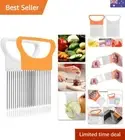 Onion Holder for Slicing, Tomato Vegetable Lemon Potato Cutter Slicer Chopper...