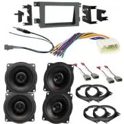 JBL Stage2 5.25" Door Speakers & Dash Stereo kit for 2006-2008 Honda Ridgeline