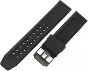 [GBAGVSYK] Silicone Watch Band 23mm Soft Rubber Strap Unisex Silicone Strap Wristband Watch Replacement Strap Suitable For Smart Watch Or Traditional Watch