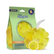 T.Taio Esponjabon Shower Bath Puff Soap Sponge - Mesh Pouf - Cucumber & Melon S