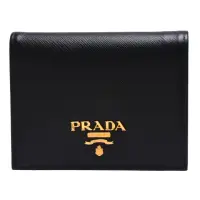 在飛比找momo購物網優惠-【PRADA 普拉達】SAFFIANO METAL系列品牌金