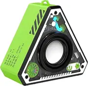 Outdoor Speakers | Small Outdoor Speaker System | Bass Audio Amplifier Stereo Boombox Rechargeable for Computer Beach Camping Shower