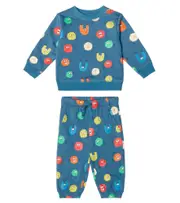 [Stella McCartney Kids] Stella McCartney Kids Baby sweatshirt and sweatpants set M 3 multicoloured