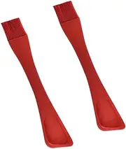 Cooking Brush Set 2pcs Silicone BBQ and Baking Brush Food-Grade Material Easy to Use Handle