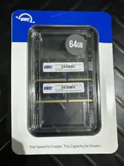 OWC OWC2666DDR4S64P 64GB 2x32GB DDR4 2666MHz SO-DIMM Mem