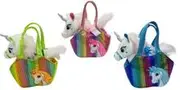Unicorn Handbag Plush 23cm