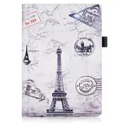 For Ipad Air 3 Cowhide Texture Patterned Drawing Horizontal Flip Leather Case