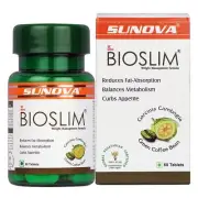 Sunova Bioslim -60 Tablets Boost metabolism for Weight Management-Fat Absorption