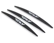 Fly Racing Roll-Off Mud Flap (Black) (3-Pack) [37-5404]