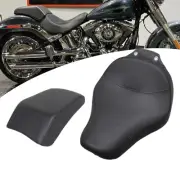 Driver Solo Seat + Passenger Seat Pillion For Harley Fat Boy FLSTF 2007-2017