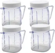 Parts Mini 1-Cup Plastic Jar,Compatible with Oster Blender (4 Pcs)