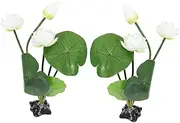 Elegant Sushi Sashimi Serve Plate Realistic Flowers Hotel Decor Elements Random