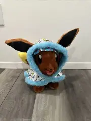 Build A Bear BAB Pokemon Eevee & Eeveelutions Furry Cape + Pajamas RARE NEW