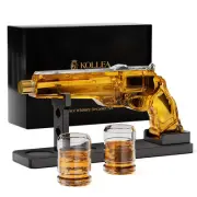 Gun Whiskey Decanter Sets for Men Kollea Liquor Decanter Set with Glass Uniqu...