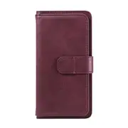For Huawei P40 Lite 10 Card Business Wallet PU Leather Case for Huawei P40 Lite Magnetic Flip Case Cover