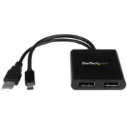 StarTech MSTMDP122DP Mini DisplayPort to DisplayPort Multi-Monitor Splitter