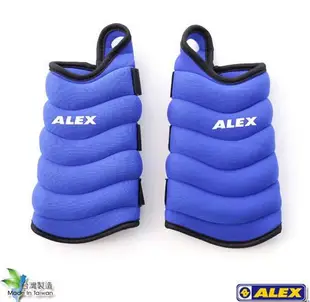 ALEX 連指型 加重器 C-4602 (2KG/1對/藍)