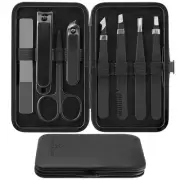 Tweezers Set for Facial Hair Women, 8Pcs Precision Eyebrow Tweezer Nail Clipp...