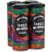 Billson's Vodka & Tangle Low Sugar Can 355mL