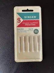 Vintage Singer Sewing Machine Needles Size 16- 5 Needles Unopened Package