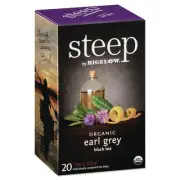 Bigelow 17700 1.28 oz Tea Bag Steep Tea - Earl Grey (20/BX) New