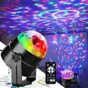 LED RGB Party Light Disco Ball Laser DJ Stage Strobe Remote Sound Activated