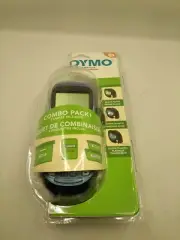 DYMO Label Maker LetraTag LT-100H como with 3 labels