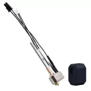 For Prusa I3 MK4 Extruder Hotend+E3DV6 Brass Nozzle 0.4mm 24V 40W Heating8994
