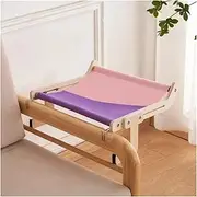 Easy-to-Clean Cat Window Perch Hammock - Cozy Winter Mat & Cushioned Hanging Bed for Cats(E)