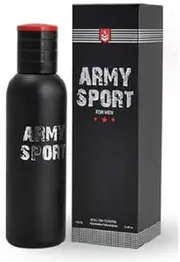 Army Sport 100ml/3.4oz Men's Cologne - Cedar/Moss & Gunmetal Essence | 24H Rugged Fragrance for Veteran's Day, Survival Retreats & Outdoor Bootcamps | Tactical Matte Khaki Bottle Gift Set (Adventure-Ready Boldness)