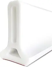 High Shower Threshold Water Dam 78" Long Collapsible Shower Water Splash Guard, Shower Guard Dam for Dry and Wet Separation Caulk Seal Strip Edge Trim