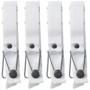 Set of 4 Bed Sheet Holder Straps,Adjustable Fitted Sheet Clips Bed Sheet Fast...