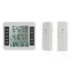 Indoor Outdoor Wireless Fridge Thermometer Precise Temperature Monitoring