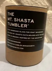 Mt. Shasta California Tumbler North Drinkware Barware Whiskey Drinking Glass