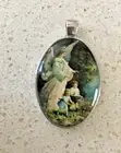 ONE ONLY RARE AND UNIQUE 40MM GUARDIAN ANGEL WITH CHILD IDEAL PRESENT FOR EASTER