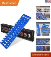 Thread Checker Tool Set Metal Size Identifier 28 Screw Gauge for Mechanics