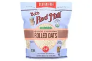 Bob's Red Mill, Organic Quick Cooking Rolled Oats, 1 lb 12 oz (794 g)