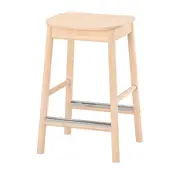 RÖNNINGE bar stool, birch, 63 cm