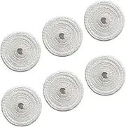 HOMOBABE 6Rolls Meat Netting Roll Elastic Sausage Packing Twine for Pork Ham for Meat Storage Hanging and Decorative Use Food Grade Cotton Thread