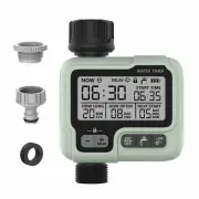 Powered By 2 AA Batteries Automatic Watering Timer Garden Irrigation Controller Outdoor With LCD Dispaly Waterproof Prog
