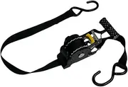 Generic Auto Retractable Ratchet Strap Heavy Duty Tie Down Easy Quick Vehicles