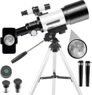 Telescopes for Adults Astronomy, 70Mm Aperture 300Mm Refractor Telescope for Beg
