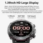 Smart Watch 1.39in Round Screen SmartWatch For IOS Phones Health Mon