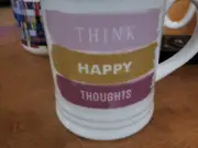 Fringe Studio, Mug Think Happy Thoughts