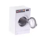 1:12 Dollhouse Miniature Washing Machine Home Appliance Laundry Model Decor Toy