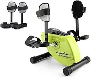Foot Pedal Exerciser Cycle Bike,Leg Arm Cardio Training Table Resistance Rehabilitation Stationary Mini Exercise (Color : I)