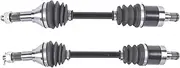 AP02 Rear Drive Axle Shaft Set Left + Right Compatible For Can-Am Outlander L 570 4x4 XT DPS EFI 705501898 705501897