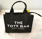 NWT! Marc Jacobs The Canvas Small Tote Bag Black