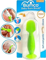 Bumco Mini Diaper Cream Spatula with Case - BPA-Free Butt Spatula Baby, Soft & Flexible Diaper Spatula, Diaper Cream Applicator, Mom-Invented Baby Must Haves, Diaper Bag Essentials, Butt Paste Spatula