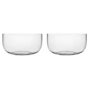 2PK Ecology Soda Lime Glass Classic Salad Bowl Server 26cm